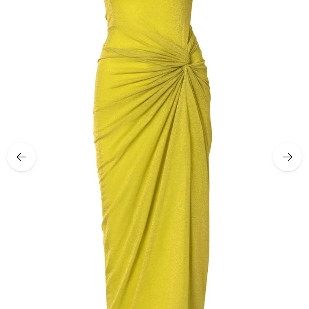 Baobab Lime Green Aria Maxi Dress Size M